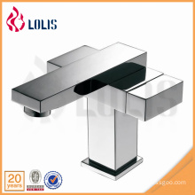 Unique design double square handle basin faucet water tap
